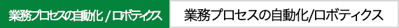 業務プロセスの自動化 / ロボティクス